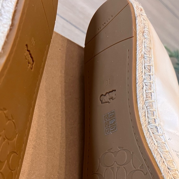 Brand New Never worn Coach Espadrilles - Picture 3 of 5